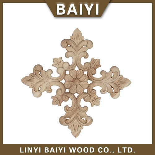 Wood onlay and applique